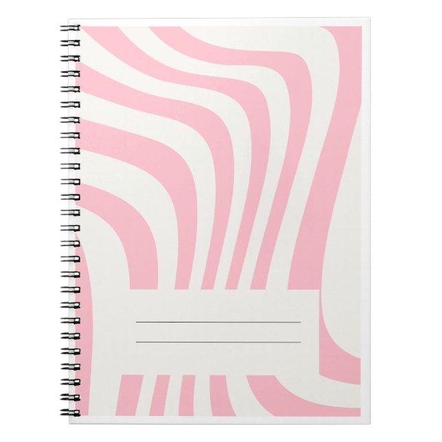 Pink Abstract Notebook (Front)