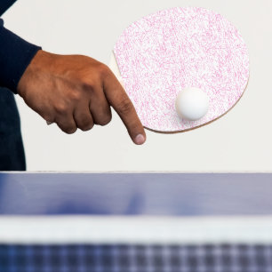 Pink Abstract Office File Folder Set Ping Pong Paddle