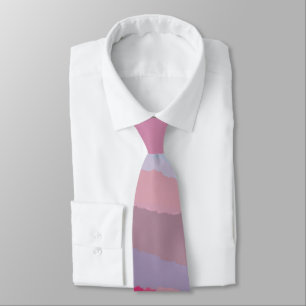 Pink Abstract Pattern Tie