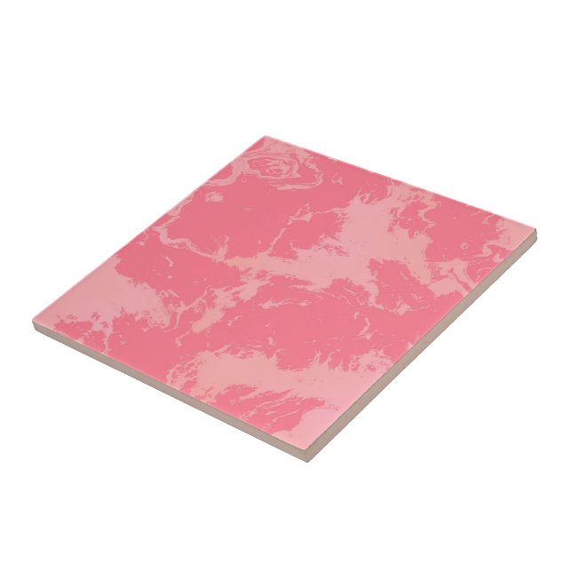 pink abstract tile (Side)