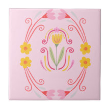 Pink Accent tile 