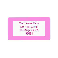 pink address