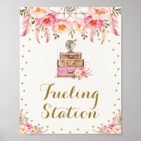 Pink Adventure Travel Miss to Mrs Fueling Station