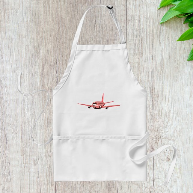 Pink Aeroplane Standard Apron (Creator Uploaded)