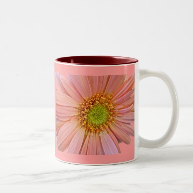 Pink African Daisy Mug (Right)