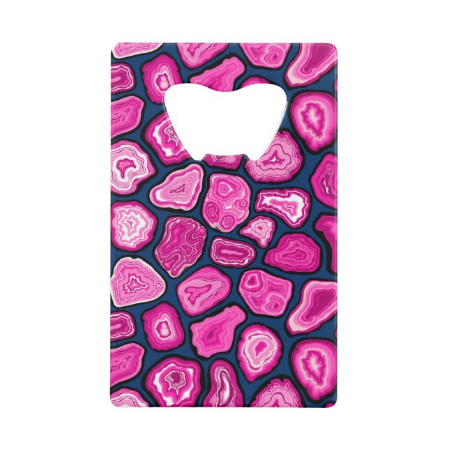 Pink agate slices (Front)