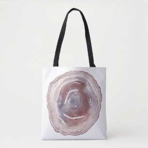 Pink Agate  Tote Bag