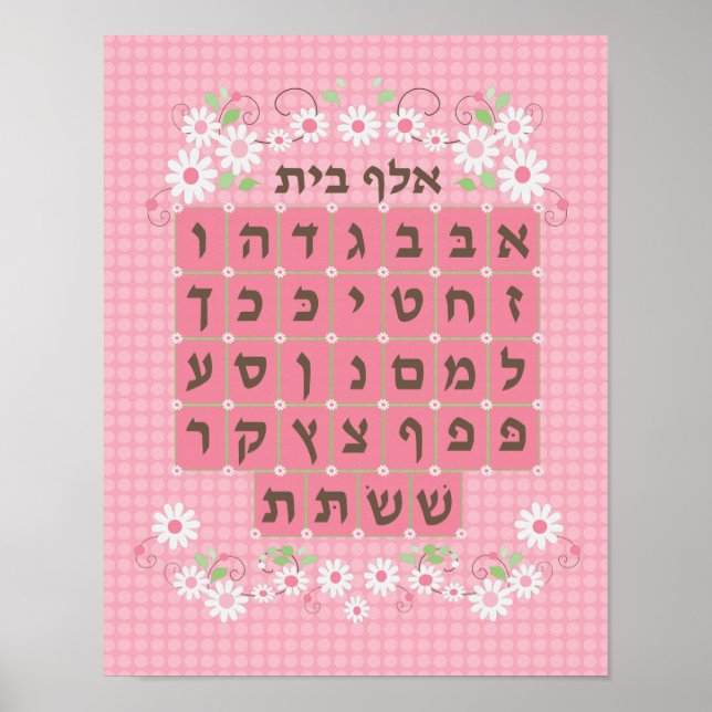 Pink Alef Beis - New Poster (Front)