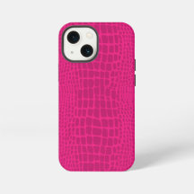 pink alligator print crocodile skin