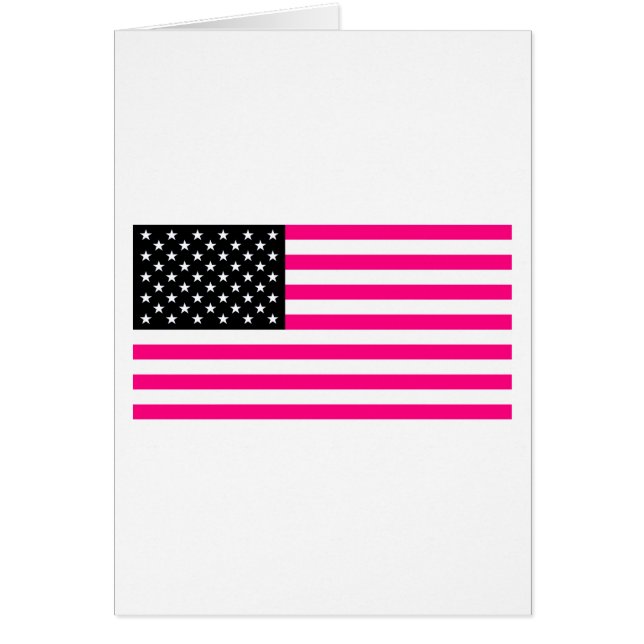 pink american flag (Front)