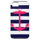 Pink Anchor Silhouette