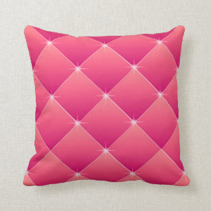 Pink And Beige Background Cushion