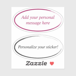 Pink and Black Brush Stroke