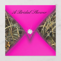 Pink and Black Camo Bridal Shower