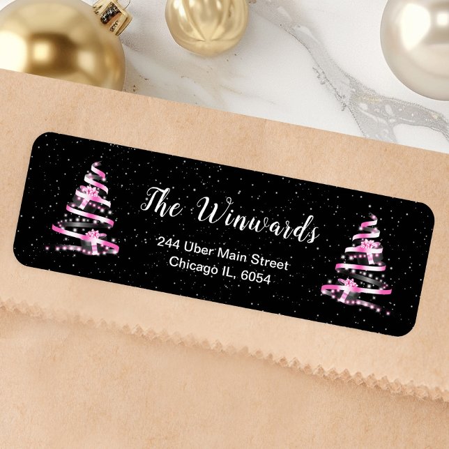 Pink and Black Christmas Tree (Creator Uploaded)