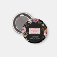 Pink and black flower Proverbs 31