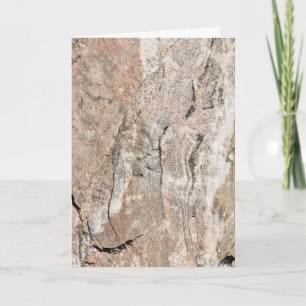 Pink and Black Geode Rock Sediment Card