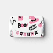 Pink and Black Halloween