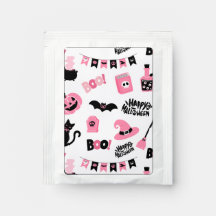 Pink and Black Halloween