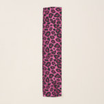 Pink and Black Leopard Print  Scarf<br><div class="desc">🥇AN ORIGINAL COPYRIGHT DESIGN by Donna Siegrist ONLY AVAILABLE ON ZAZZLE! Pink and Black Leopard Print. Available in several colours. ⭐99% of my designs in my store are done in layers. This makes it easy for you to resize and move the graphics and text around so that it will fit...</div>