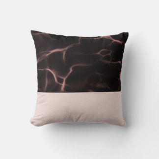 Pink and Black Marbled Theme Cushion