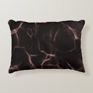 Pink and Black Marbled Theme Decorative Cushion