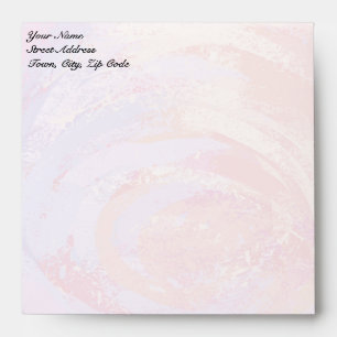 Pink and Black Personalizd Envelope