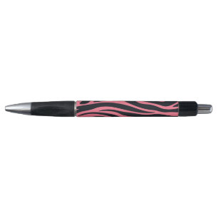 Pink and Black Zebra Animal Print