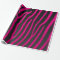 Pink and Black Zebra Stripes Animal Print
