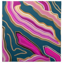 Pink and blue agate pattern