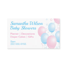 Pink and Blue Balloons