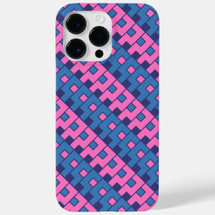 Pink and Blue Cubist Case-Mate iPhone 14 Pro Max Case