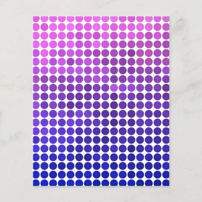 Pink and Blue Dots (Front)