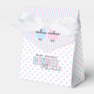 Pink and Blue Gender Reveal-Baby Shower Favour Box