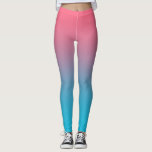 Pink and blue Gradient leggings<br><div class="desc">Colourful gradient leggings, perfect for summer parties.Enjoy!</div>