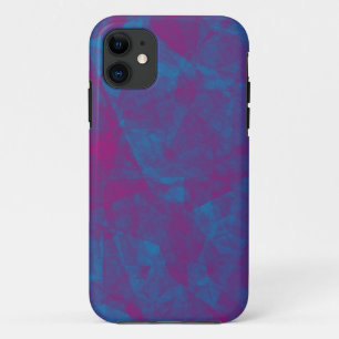 pink and blue ice texture custom iphone case