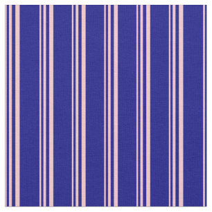 Pink and Blue Lined/Striped Pattern Fabric