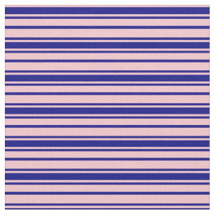 Pink and Blue Lines Fabric