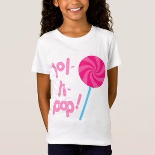 Pink and Blue Lollipop T-Shirt