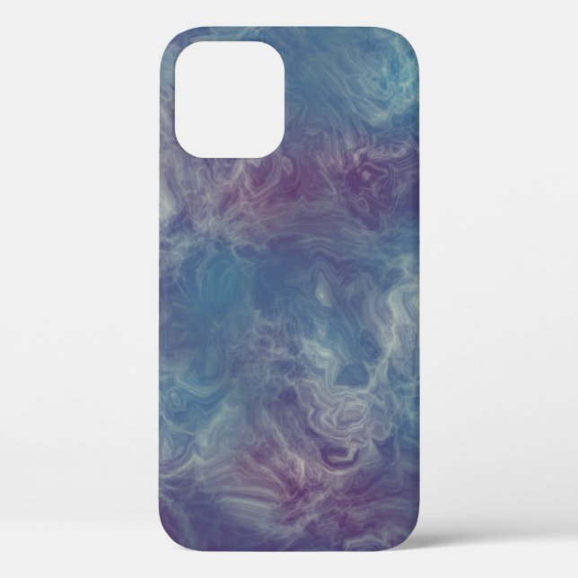pink and blue marble Case-Mate iPhone case (Back)