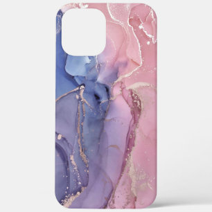 Pink and blue Marble Case-Mate iPhone Case
