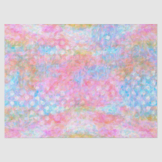 Pink and Blue Pastel Awesome Pattern Tissue Paper
