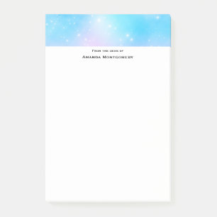 Pink and Blue Pastel Gradient Sky Post-it Notes