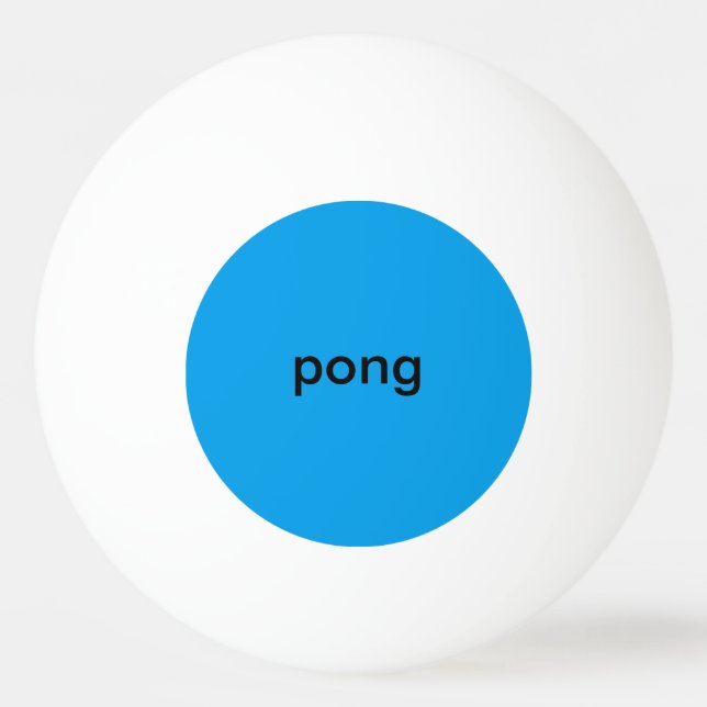 pink and blue pingpong ball (Front)