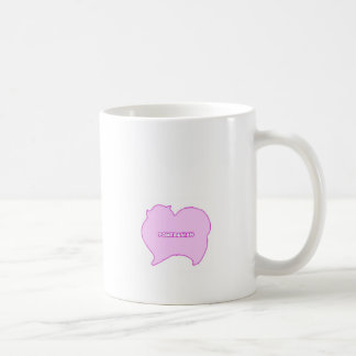 pink and blue pomelian coffee mug