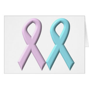 Pink and Blue Ribbons
