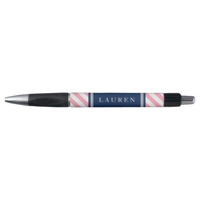Pink and Blue Stripes Pattern (Front)