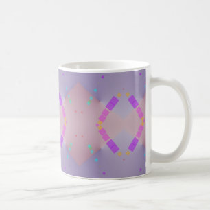 Pink and Blue with a pinch of Lavender Coffee Mug