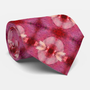 Pink and coral tie