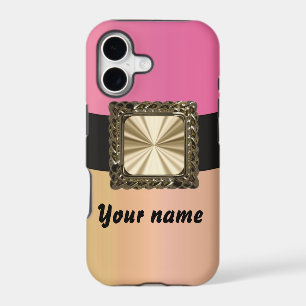 Pink and gold customisable